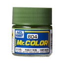 Mr. Color Paint C604 - 75% Flat IJN Type 21 Green Camo Color 10ml