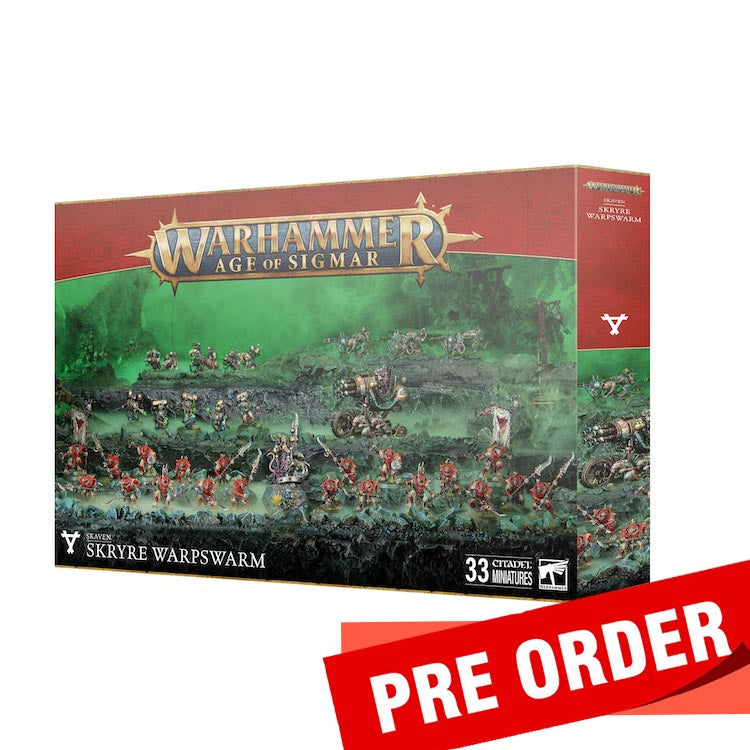 [Launched 11/29] Warhammer Age of Sigmar: Battleforces: Chaos: Skaven: Skryr Warpswarm
