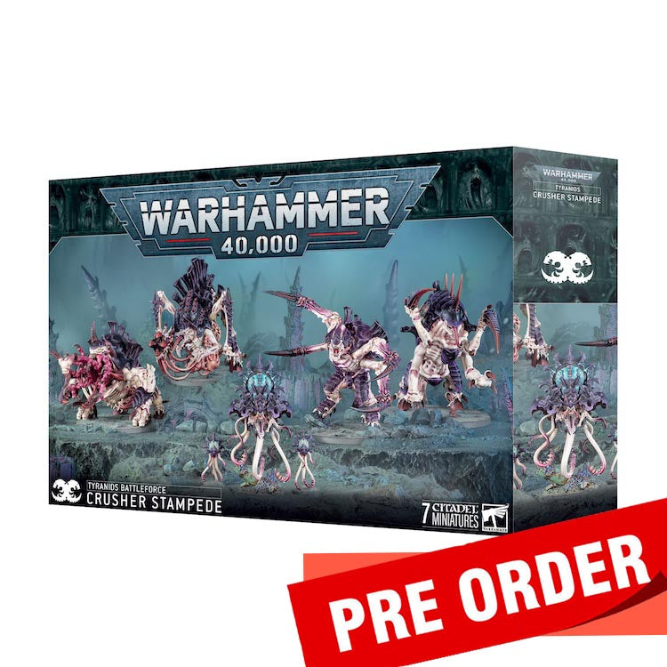 [Launched 11/29] Warhammer 40000: Battleforces: Xenos: Tyranids: Crusher Stampede