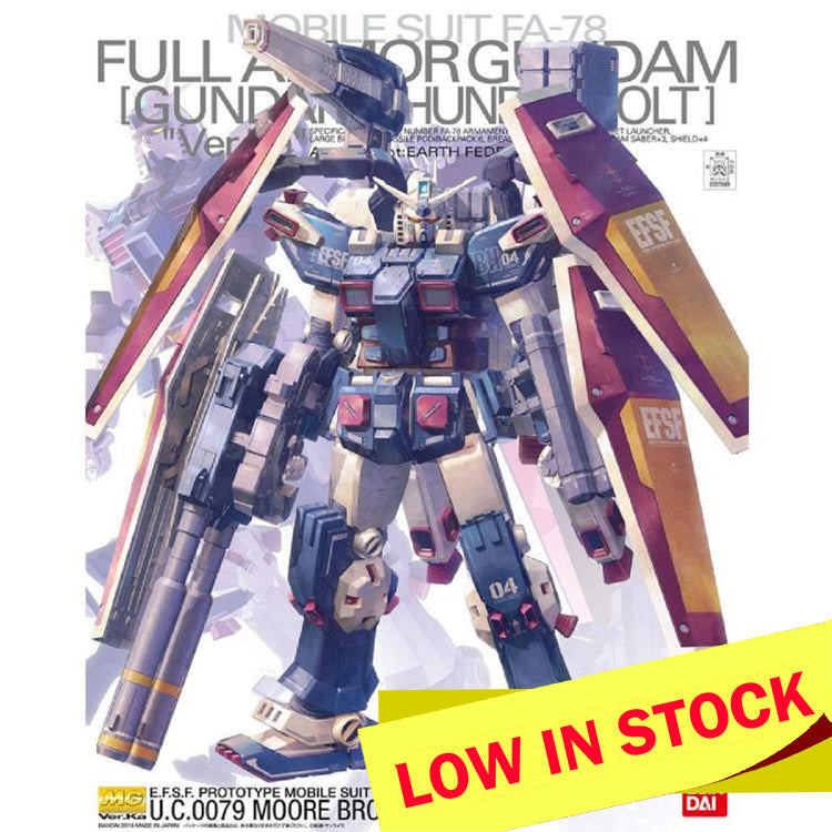 MG Full Armor Gundam Ver. KA (Gundam Thunderbolt Ver.) 1/100