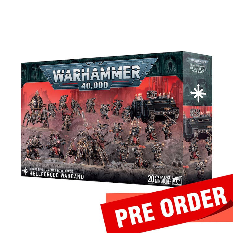[Launched 11/29] Warhammer 40000: Battleforces: Armies of Chaos: Chaos Space Marines: Hellforged Warband