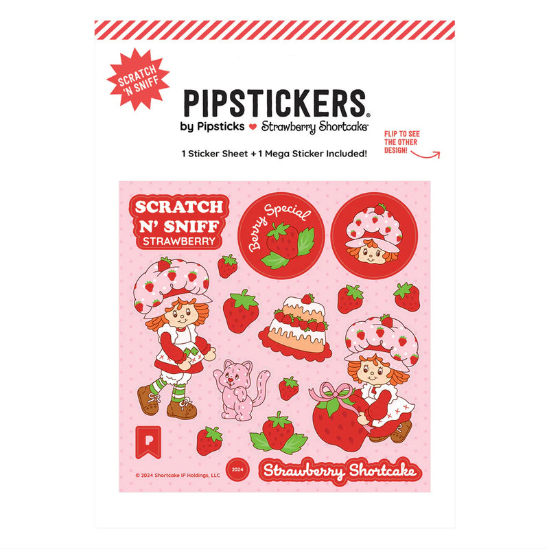 Pipsticks Strawberry Shortcake Custard Scratch n Sniff 2