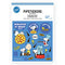 Pipsticks Peanuts Hot Pizza Scratch n Sniff 2ct Sticker