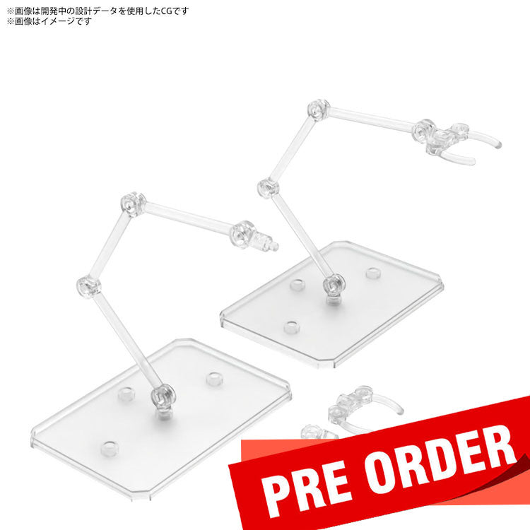 Action Base 6 Display Stand 1/144 - Clear