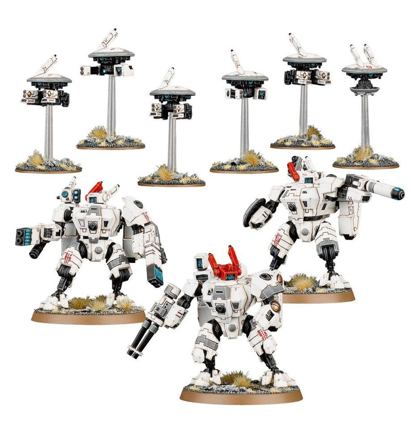 Warhammer 40000: T'au Empire: Crisis Battlesuits