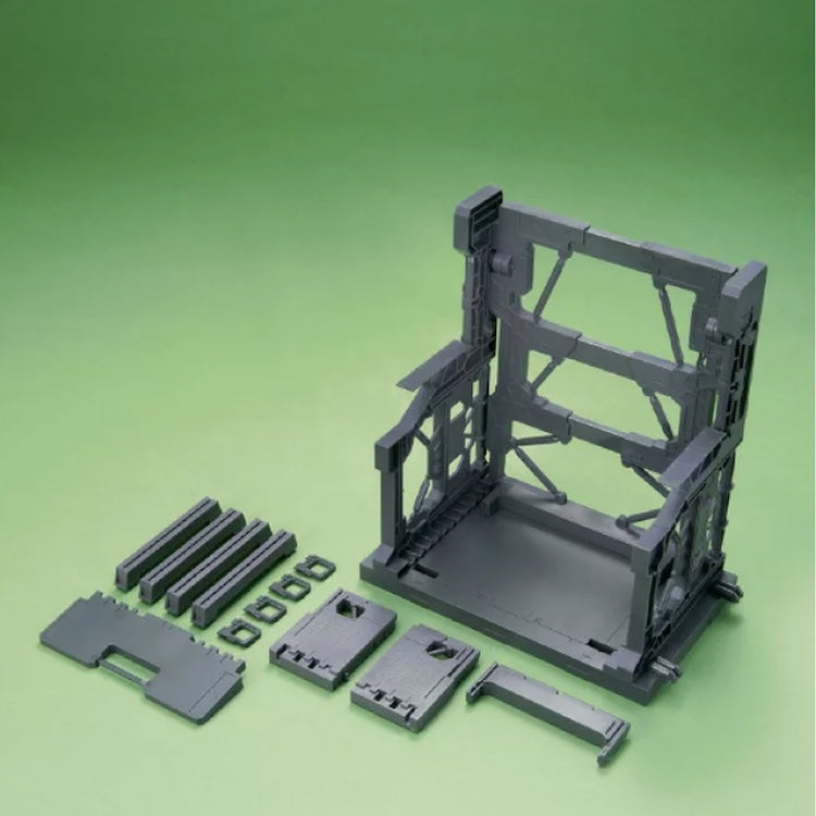 [Pre-Order] GUNPLA Builders Parts System Base 001 Black