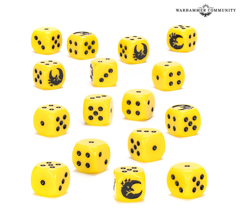 [AVAILABLE 3/22] Warhammer Age of Sigma: Gloomspite Gitz Dice Set