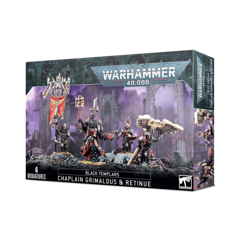 Warhammer 40000: Black Templars: Grimaldus & Retinue