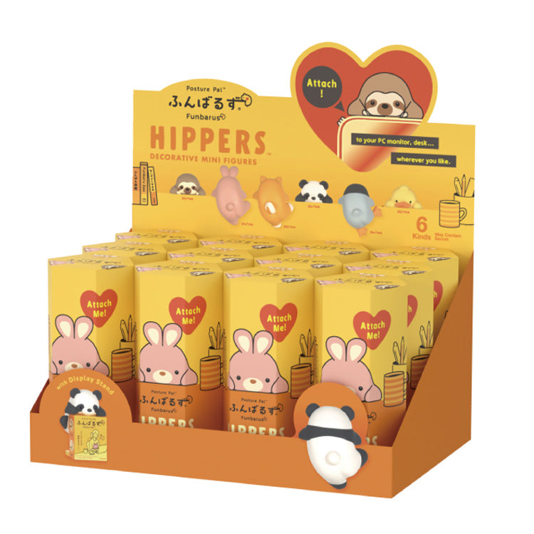 未使用新品HIPPERS 4点セット Kawaii Animal Figure HIPPERS Funbarus Posture Pal - Blind Box