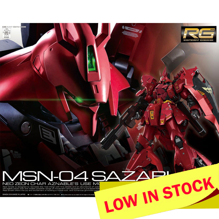 RG #029 MSN-04 Sazabi 1/144 – GUNNZO