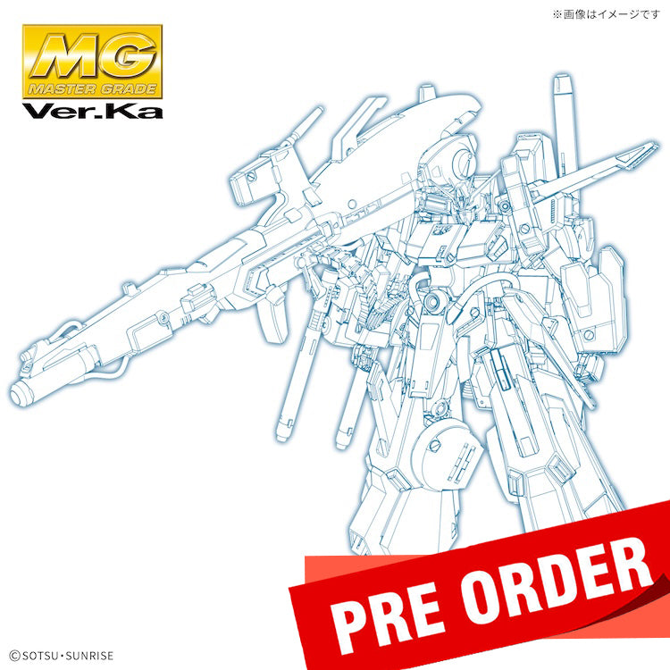 [New! Pre-Order] MG Full Armor ZZ Gundam Ver. KA 1/100