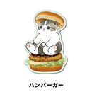 MOFUSAND:MOF-007 Die Cut Sticker Hamburger