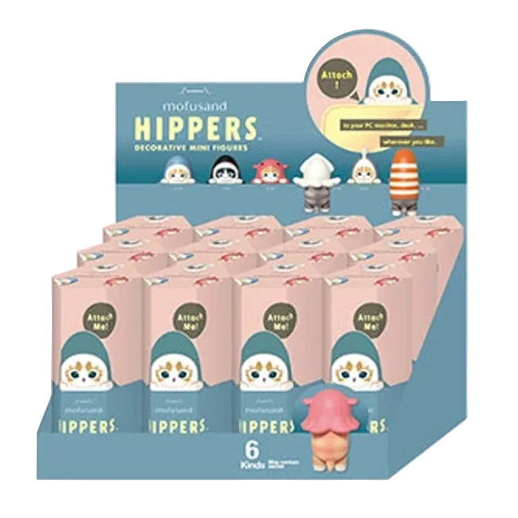 m*様 【新品未開封】 mofusand HIPPERS ミニフィギュア 8個 Kawaii Animal Figure Mofusand Hippers - Blind Box Authentic – GUNNZO