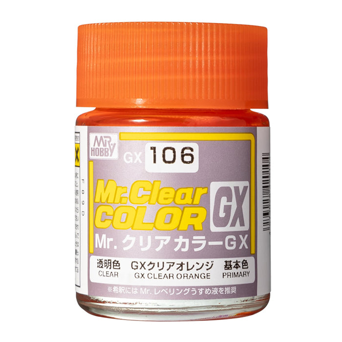 Mr. Clear Color GX106 Clear Orange 18ml