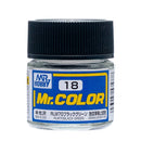 Mr. Color Paint C18 Semi-Gloss RLM70 Black Green 10m