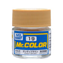 Mr. Color Paint C19 Semi-Gloss Sandy Brown 10m