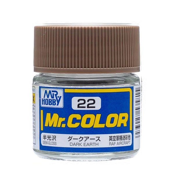 Mr. Color Paint C22 Semi-Gloss Dark Earth 10m