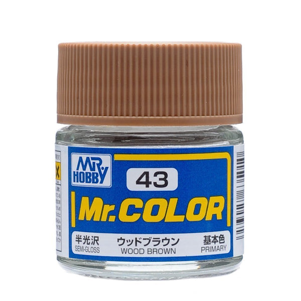 Mr. Color Paint C43 Semi-Gloss Wood Brown 10m