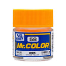 Mr. Color Paint C58 Semi Gloss Orange Yellow10m