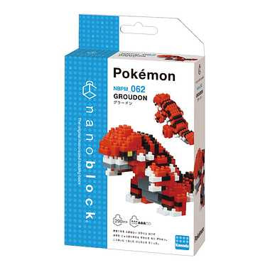 Nanoblock Pokemon 062 - Groudon