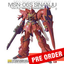 [Pre-Order] MG Sinanju Ver. KA 1/100