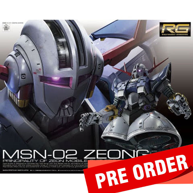 Pre-Order] RG #034 MSN-02 Zeong 1/144 – GUNNZO