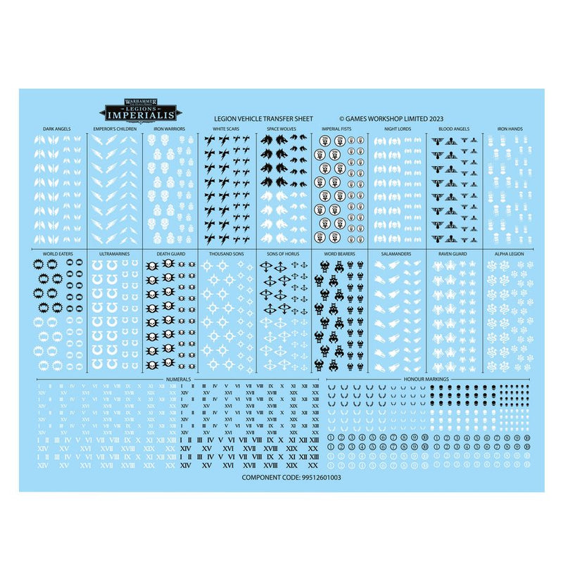 Warhammer The Horus Heresy: Legions Imperialis: Rhino Transport Detachment