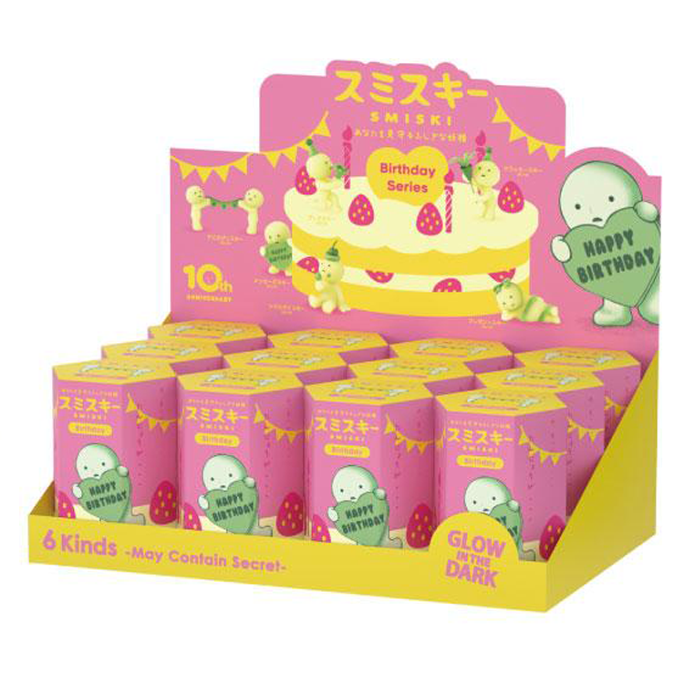 Smiski Blind Box Glow-in-the-Dark Mini Figure – [Birthday