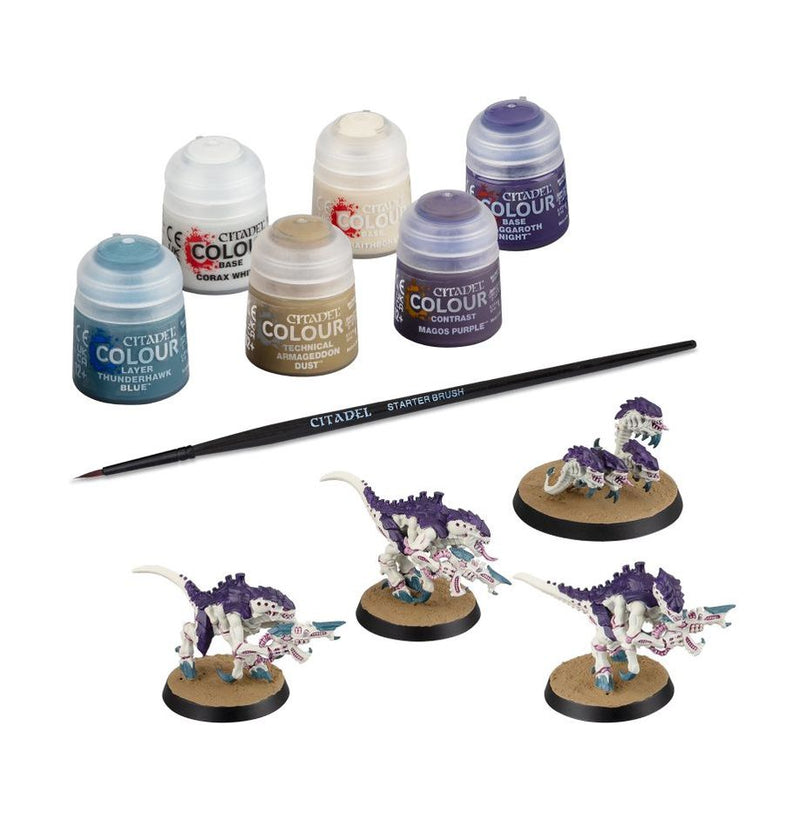 Warhammer 40000: Tyranids: Termagants and Ripper Swarm + Paints Set