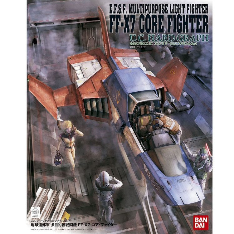 U.C.HARD GRAPH FF-X7 CORE FIGHTER 1/35 – GUNNZO