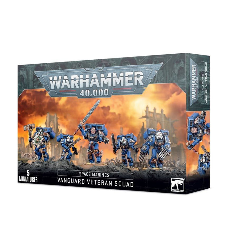 Warhammer 40000: Space MArines: Vanguard Veteran Squad
