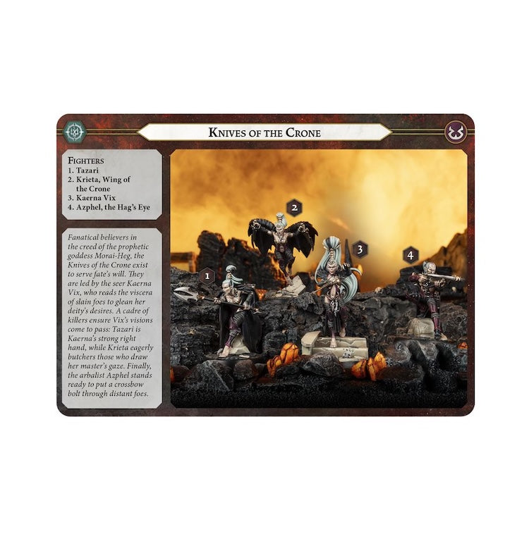 Warhammer Underworld: WH Underworld: Knives of the Crone