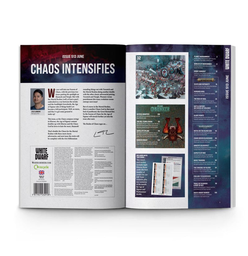 Warhammer White Dwarf 513