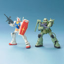 HGUC Gunpla Starter Set Gundam Vs. Zaku II 1/144