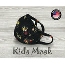 Washable Cotton Face Mask Kids size - Floral