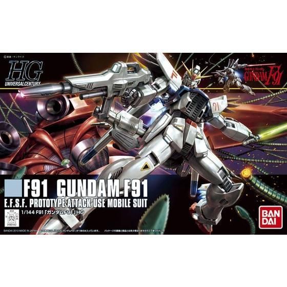 HGUC #167 Gundam F91 1/144 – GUNNZO