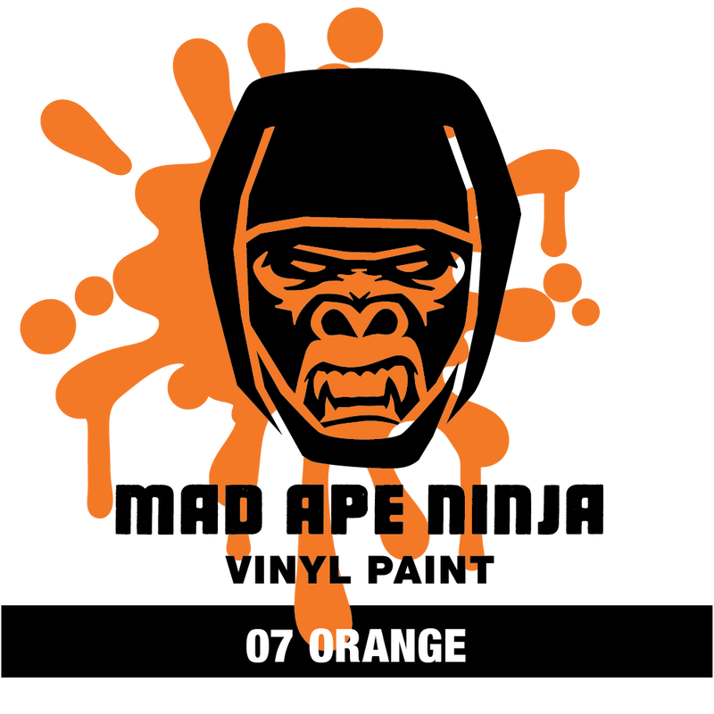 MAD APE NINJA Vinyl Paint 07 Orange