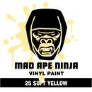 MAD APE NINJA Vinyl Paint 25 Soft Yellow