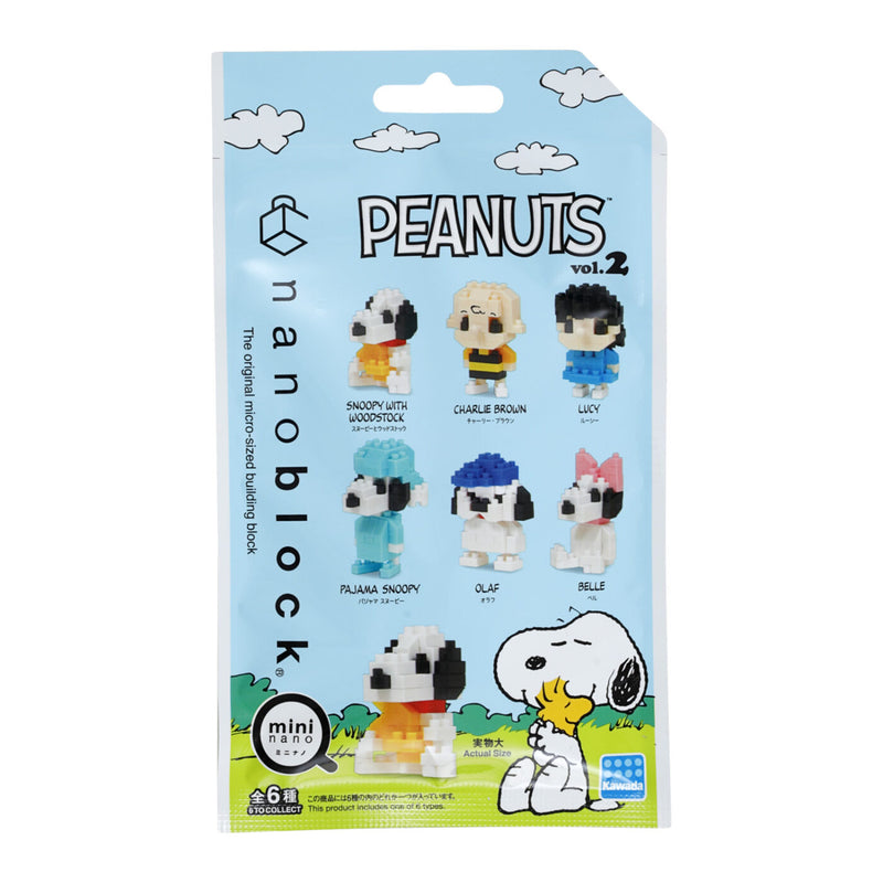 Nanoblock PEANUTS  - Mininano Series Vol.2 - Blind Box