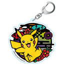 POKEMON: Kirie Series Acrylic Keychain Pikachu B