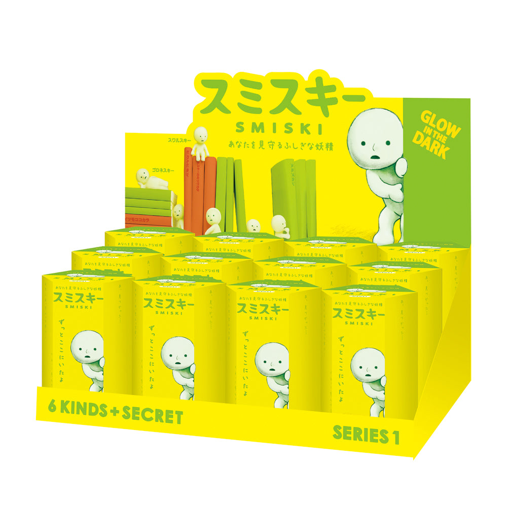 正規品シークレットSMISKI フィギュア セット Smiski Blind Box Glow-in-the-Dark Mini Figure – [Series 1