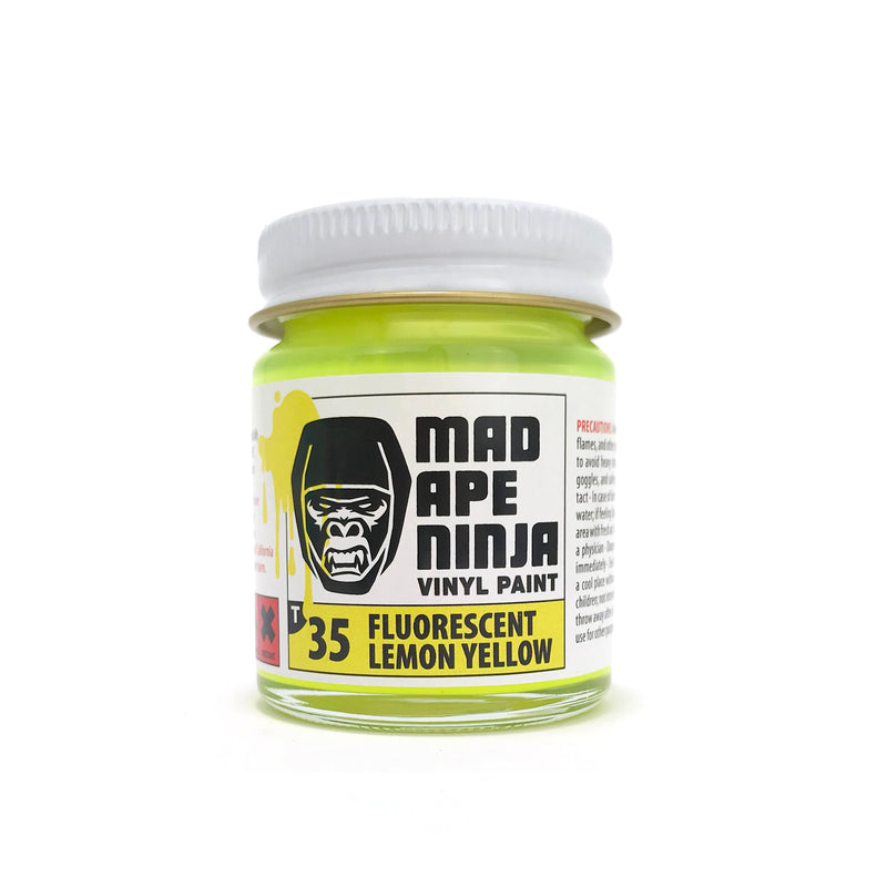 MAD APE NINJA Vinyl Paint 35 Fluorescent Lemon Yellow