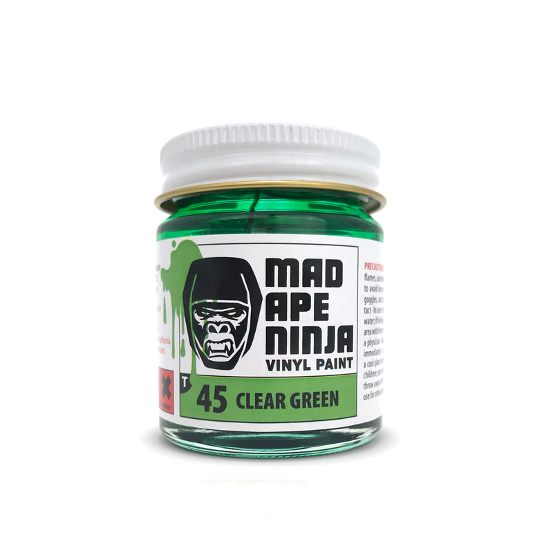 MAD APE NINJA Vinyl Paint 45 Clear Green