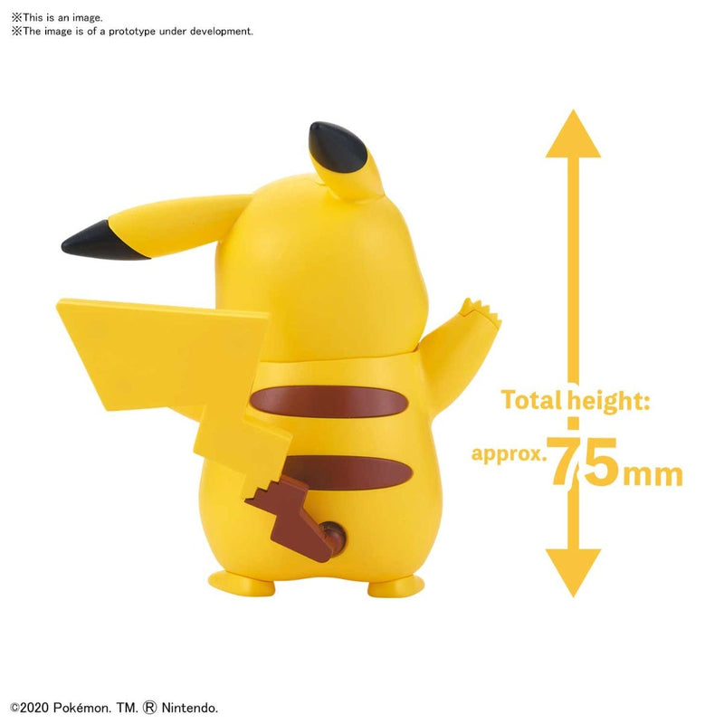 Pokemon Model Kit Quick!! 01 - PIKACHU